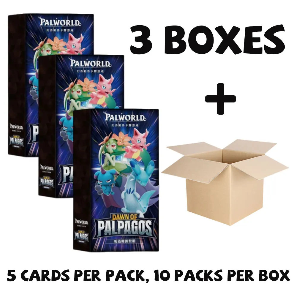 New 100% Genuine Palworld TCG Dawn Of Palpagos Booster Pack