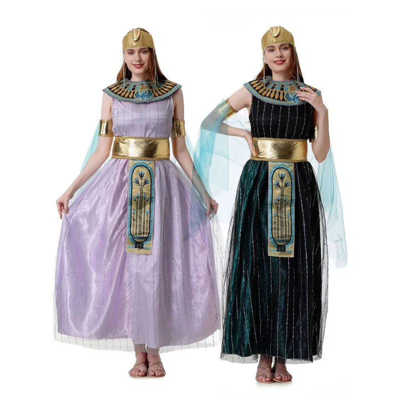 

Костюм для выступлений в стиле ретро, женский этнический наряд для сцены, вдохновленный Ближним Востоком, в стиле косплей на Хэллоуин