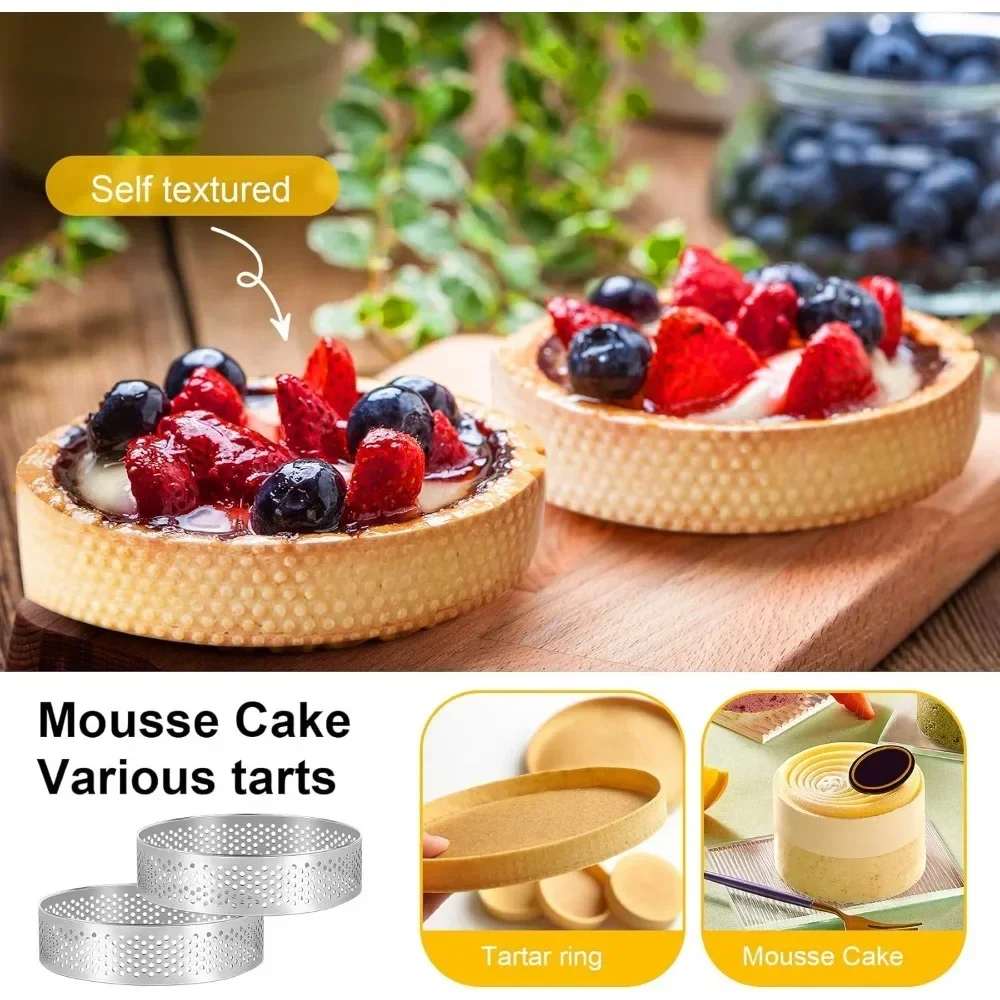 Stainless Steel Tart Rings 6