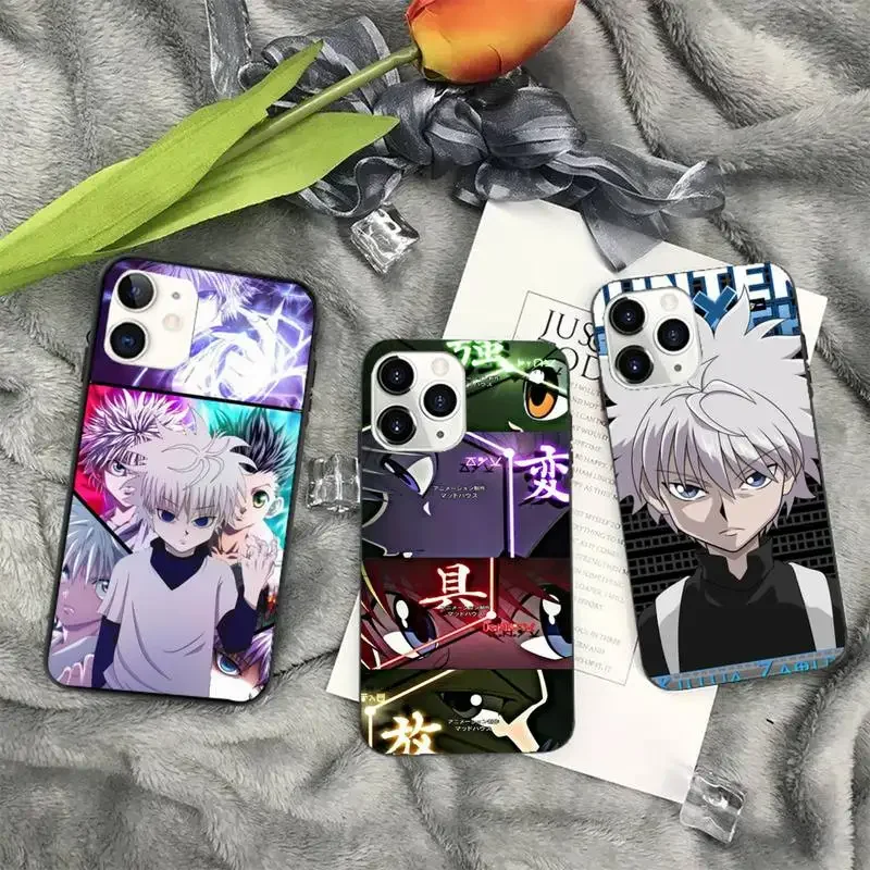 Anime Hunter X Hunters Phone Case For iphone 11 13 12 14 15 pro max mini plus boys girls cover