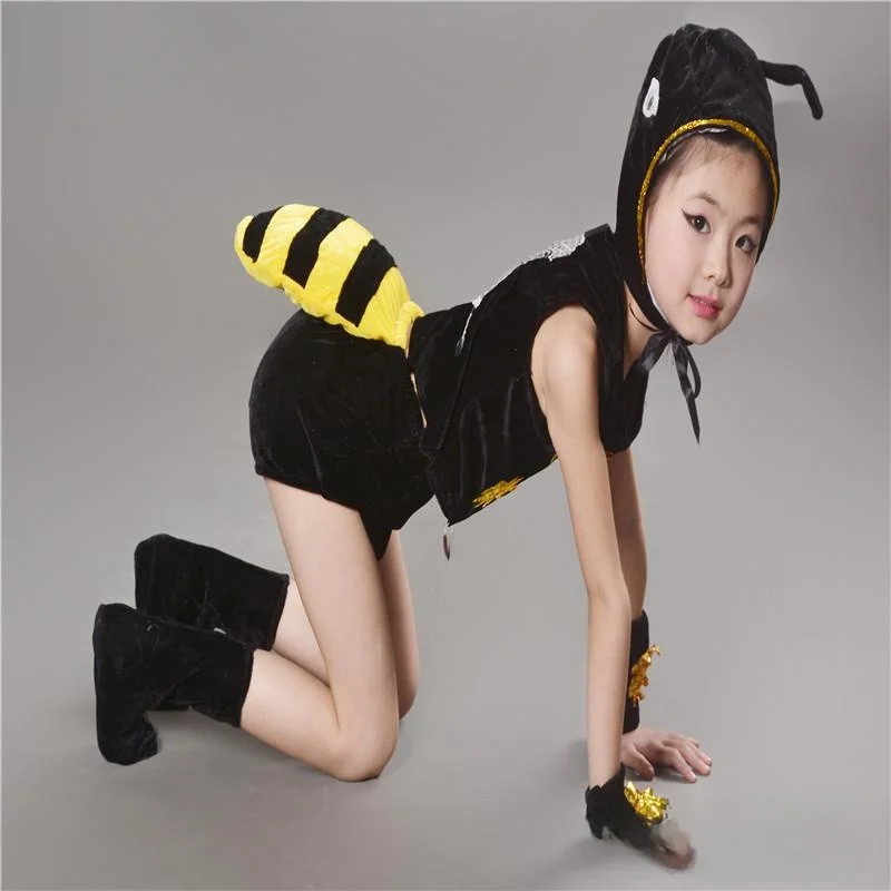 

High-End Performance Ant Children's Costume loween Ant ow Outfit Toddler River Crossing Dance Ethnic Stage Costume