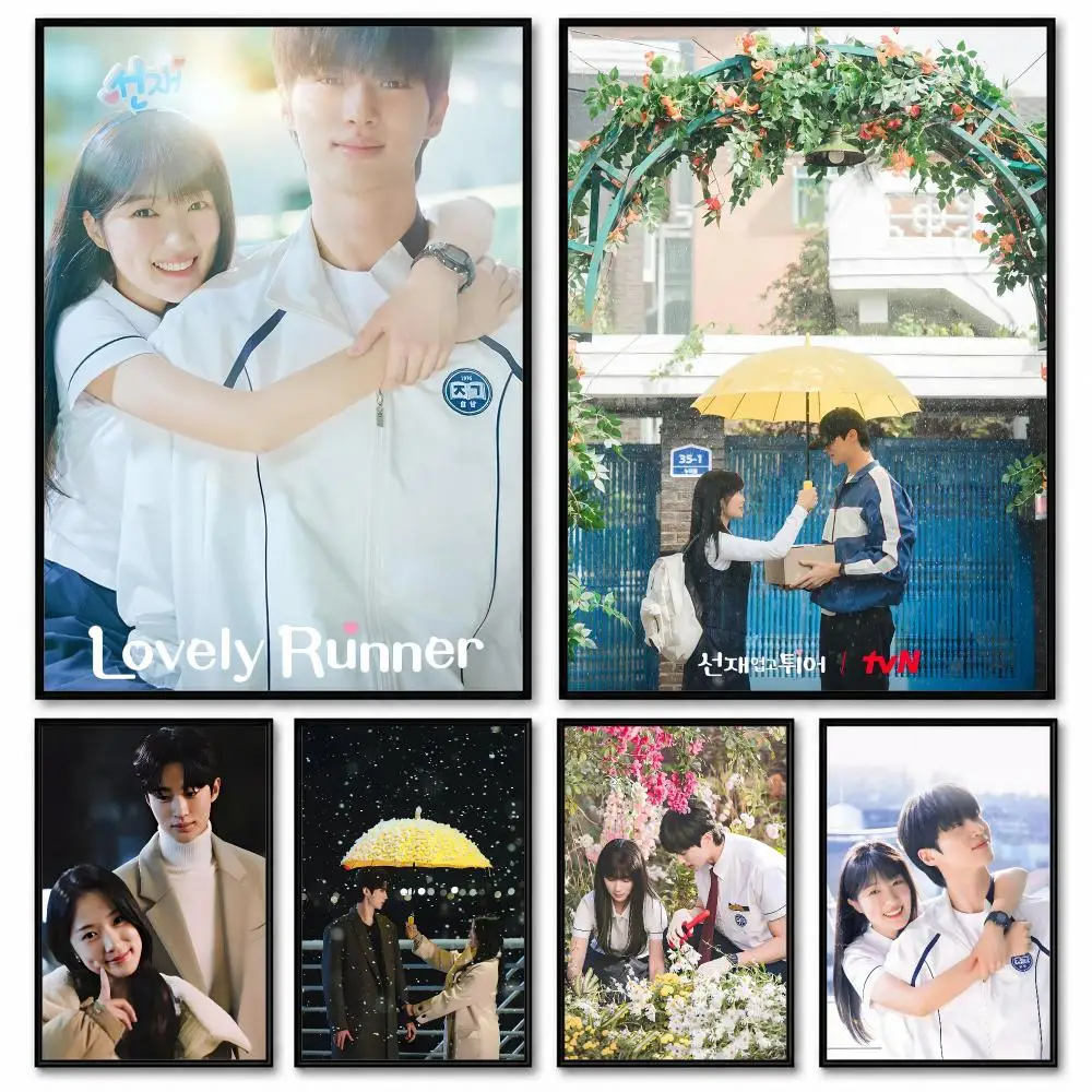 Korean Tv Dramas Lovely R-Runners Poster Room Decor Home Wall Art Printing Waterproof Garage BedRoom Posters Gift