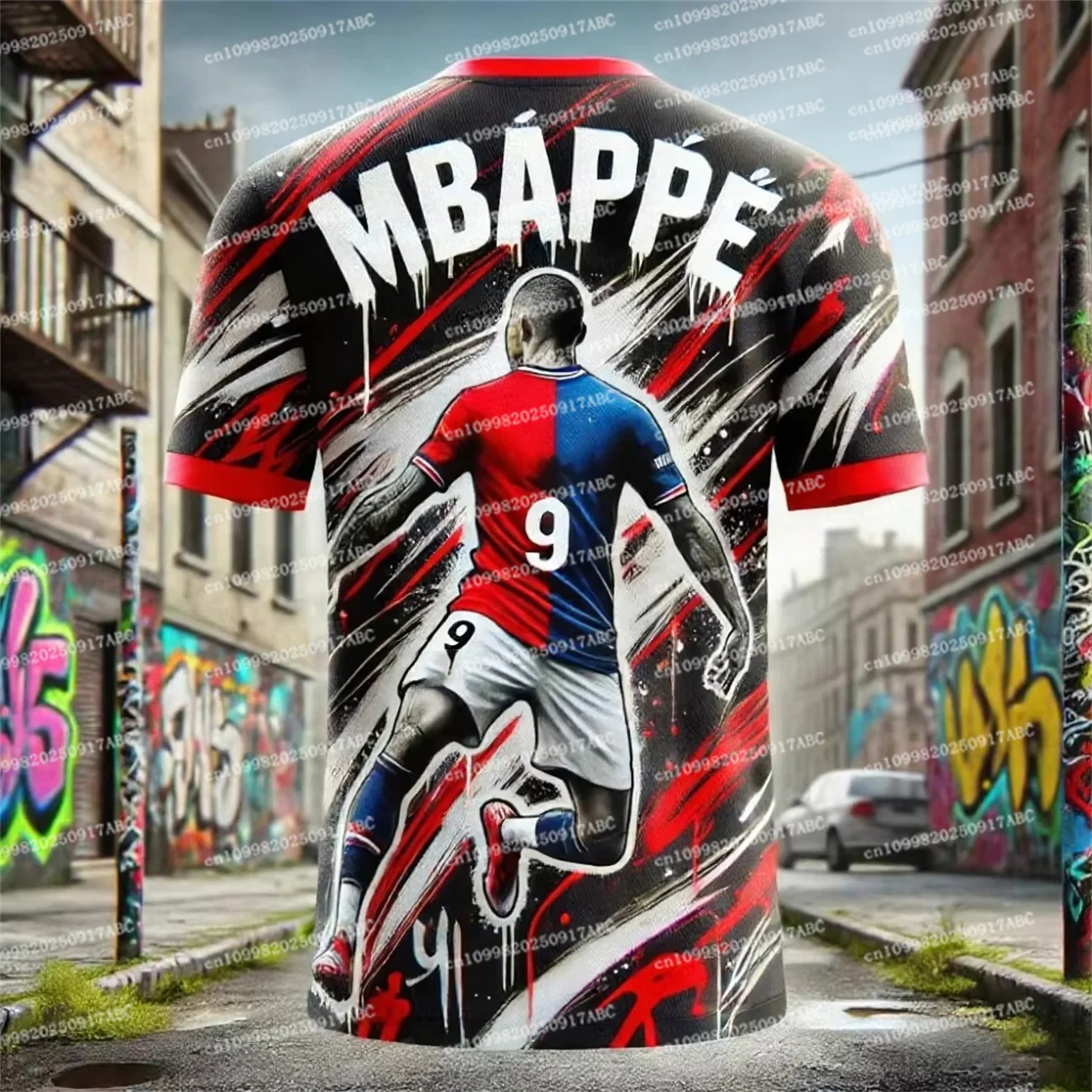 عيد الميلاد التي شيرت الصيف الرجال التي شيرت الرياضة Mbappe جيرسي التي شيرت مروحة هدية المرأة التي شيرت تنفس طفل كرة القدم التي شيرت مريحة #5