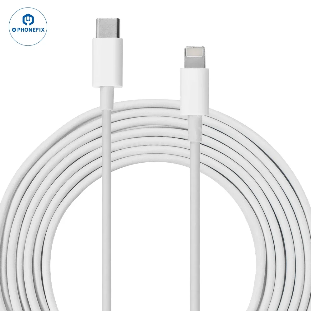 Cable cargador Lightning Micro USB tipo C a tipo C de 1M Cable de datos de carga rápida USB para iPhone 16 15 Xiaomi Cable de carga rápida