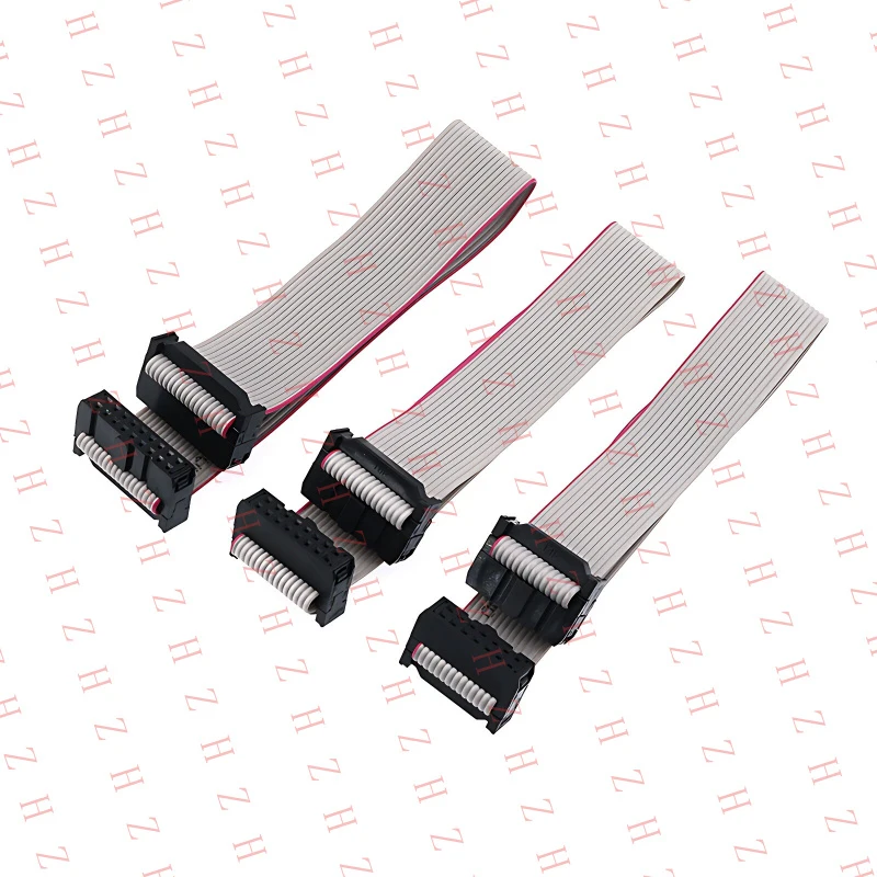 U+ IDC 6-64 Pin Flat Ribbon Cable Female Connector, 2.54MM Pitch Length 10CM - 5M（Minimum order 10 pieces）