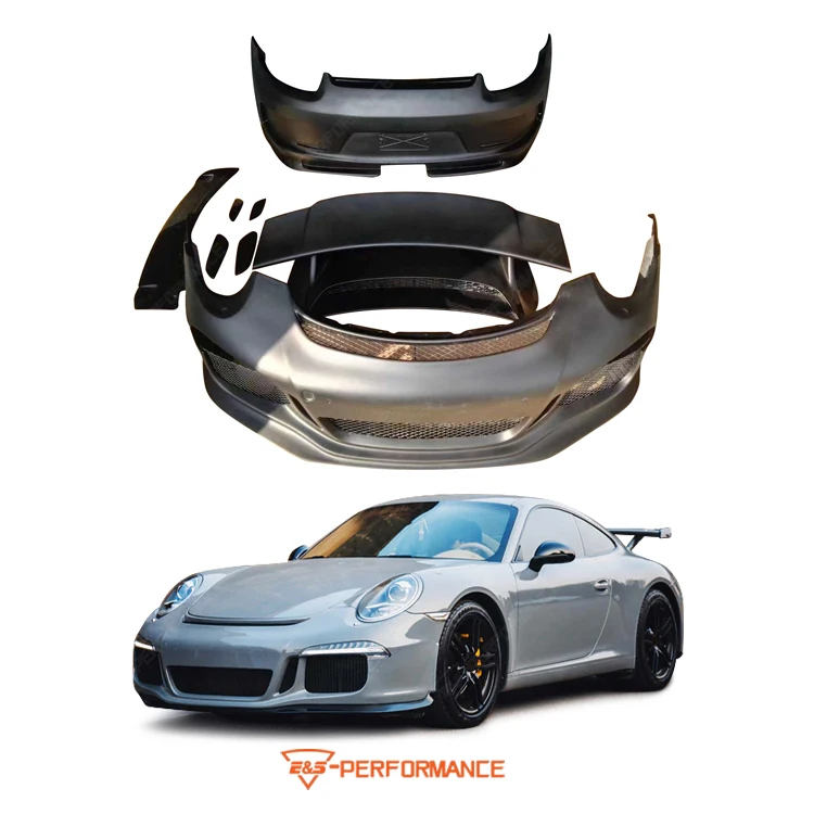 

GT3 Style Fiberglass FRP Body Kit for 911 991.1 2012-2016 Car Bumpers Kit
