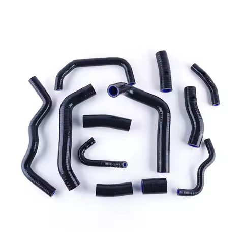 12Pcs For 2004-2007 Honda CBR 1000 RR 2005 2006 Motorcycle 3 Ply Silicone Radiator Coolant Hose Kit Pipe Upper and Lower