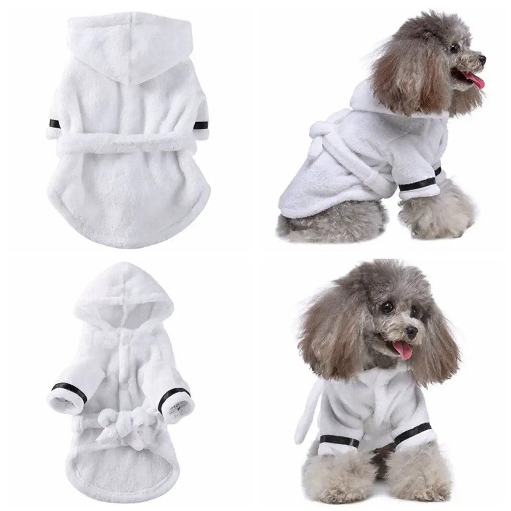 

Quick-drying Thick for Small Large Dog Shower Super Microfiber Pet Supplies Pet Bath Towels Dog Towel Dog Bathrobe Pet Pajamas
