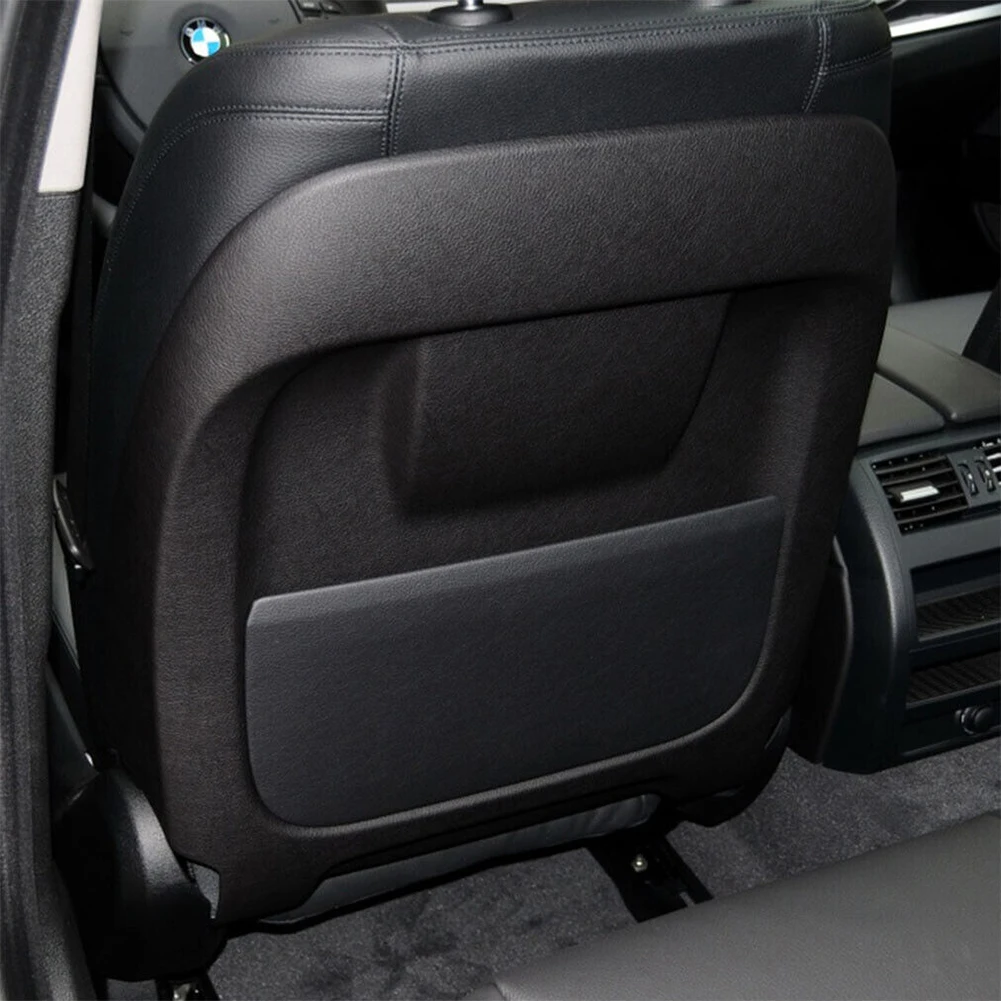 Car Left Right Seat Backrest Leather Storage Panel Cover Trim For BMW 5 F10 GT 7 Series F01 F02 Replacement Car Back Panel Cover