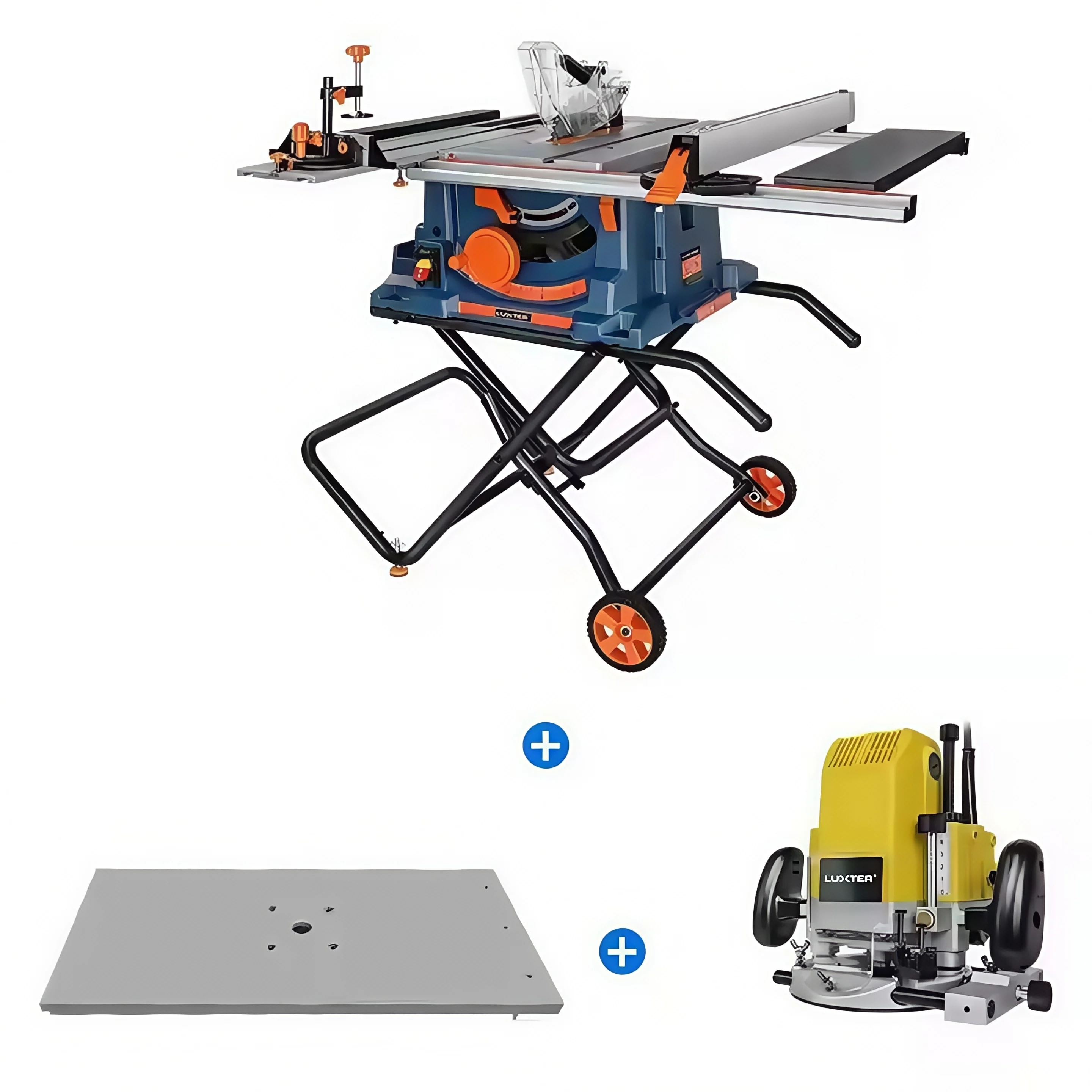 Popular Hot sell 255mm Portable Folding Woodworking Retail Table Saw Router Platform 2000W Electric Motor Horizontal 2000W Elect
