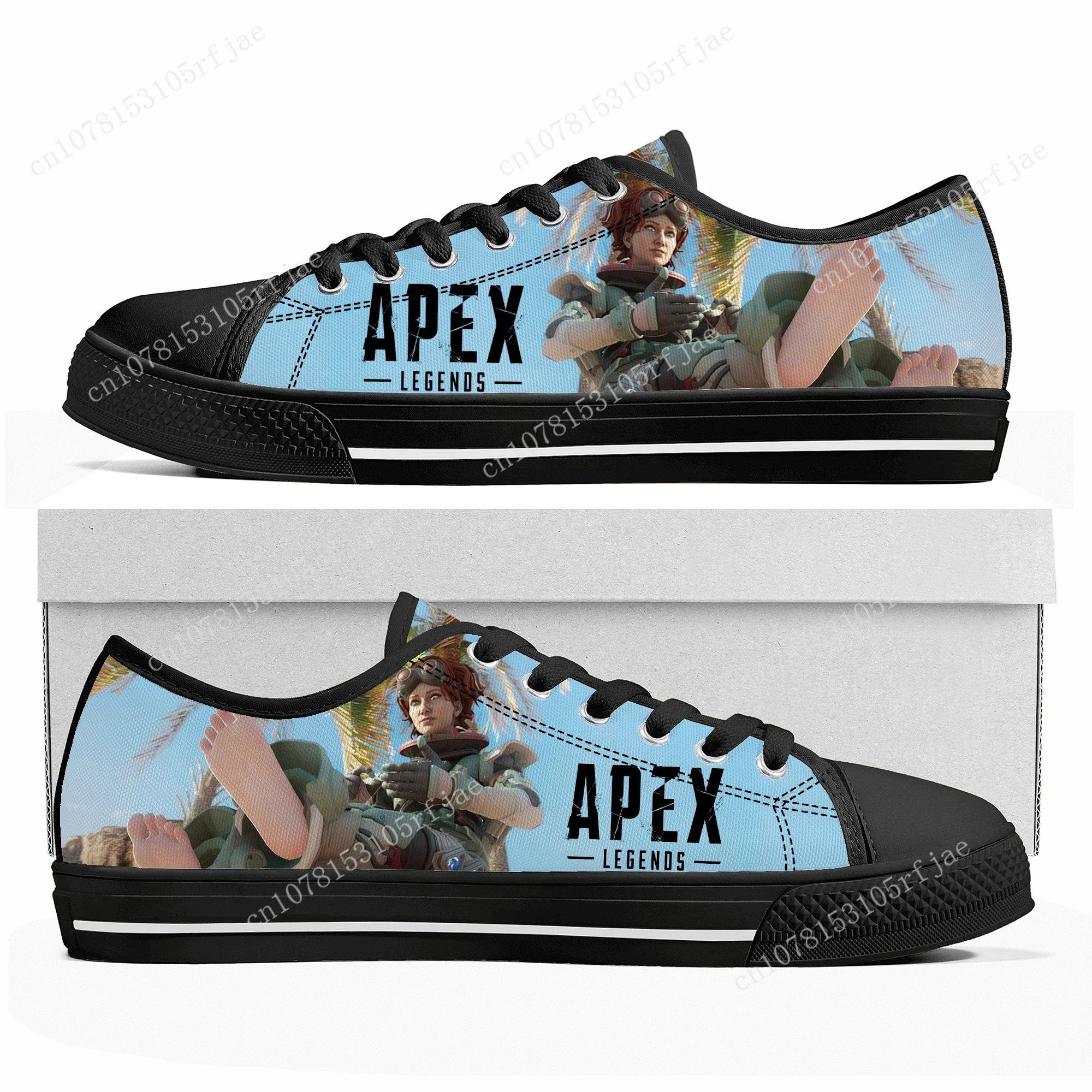 

Apex Legends Horizon Low Top Sneakers Hot Cartoon Game Womens Mens Teenager High Quality Shoes Casual Tailor Made Canvas Sneaker