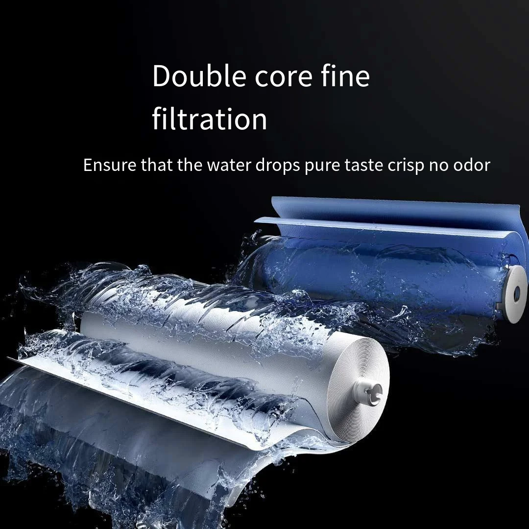 For Xiaom Mijia Water Purifier 1200G Pro 3.2L/min Zero Waste Water Dual Core Five-Stage Filtration Maternal and Infant