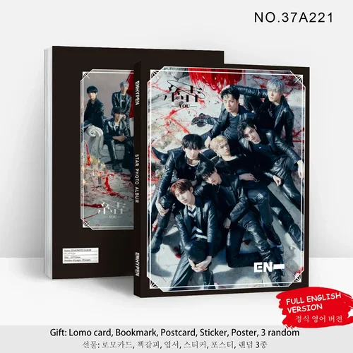 Imagen 2 del producto Gran oferta en stock, colección de fotos de celebridades EN, álbum japonés 【YOU】, libro de fotos estilo grupo K-pop de próxima generación, regalos para seguidores