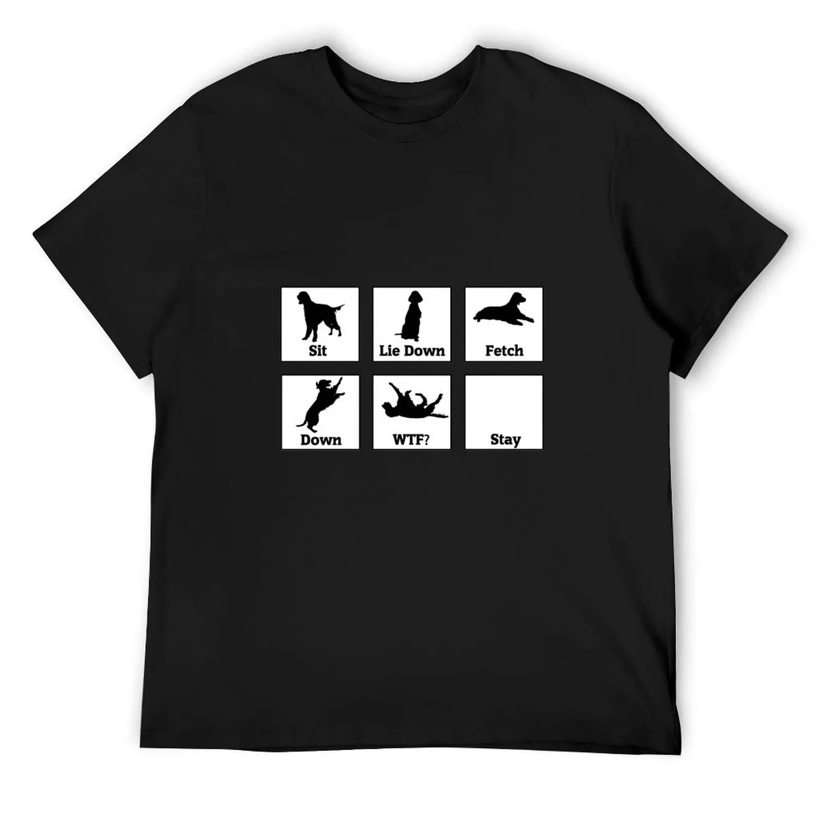 Funny Setter Dog Training - Irish, English, Gordon T-Shirt shirts graphic tee anime tshirt cute tops tees mens tall t shirts