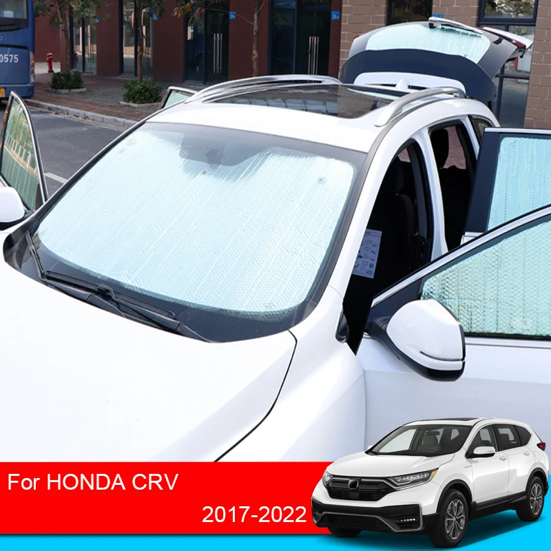 

Для Honda CRV 2017-2022 автомобильные солнцезащитные козырьки с защитой от ультрафиолета, боковые окна, занавеска от солнца, козырек от солнца, переднее лобовое стекло, автомобильные аксессуары