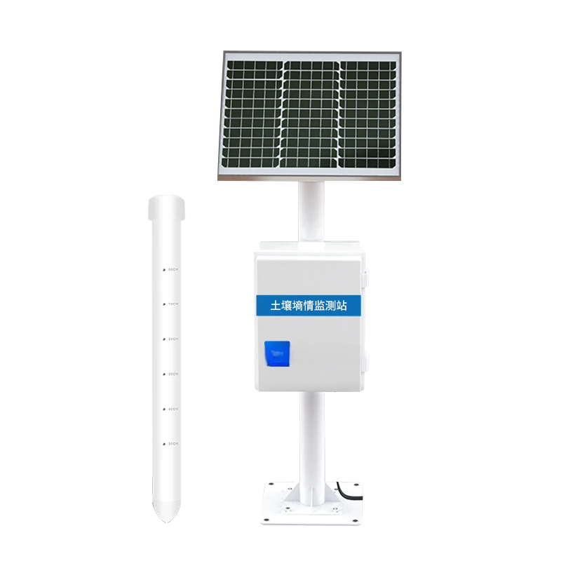 

Soil moisture monitoring system temperature and humidity sensor wireless remote pipe type pH conductivity tester