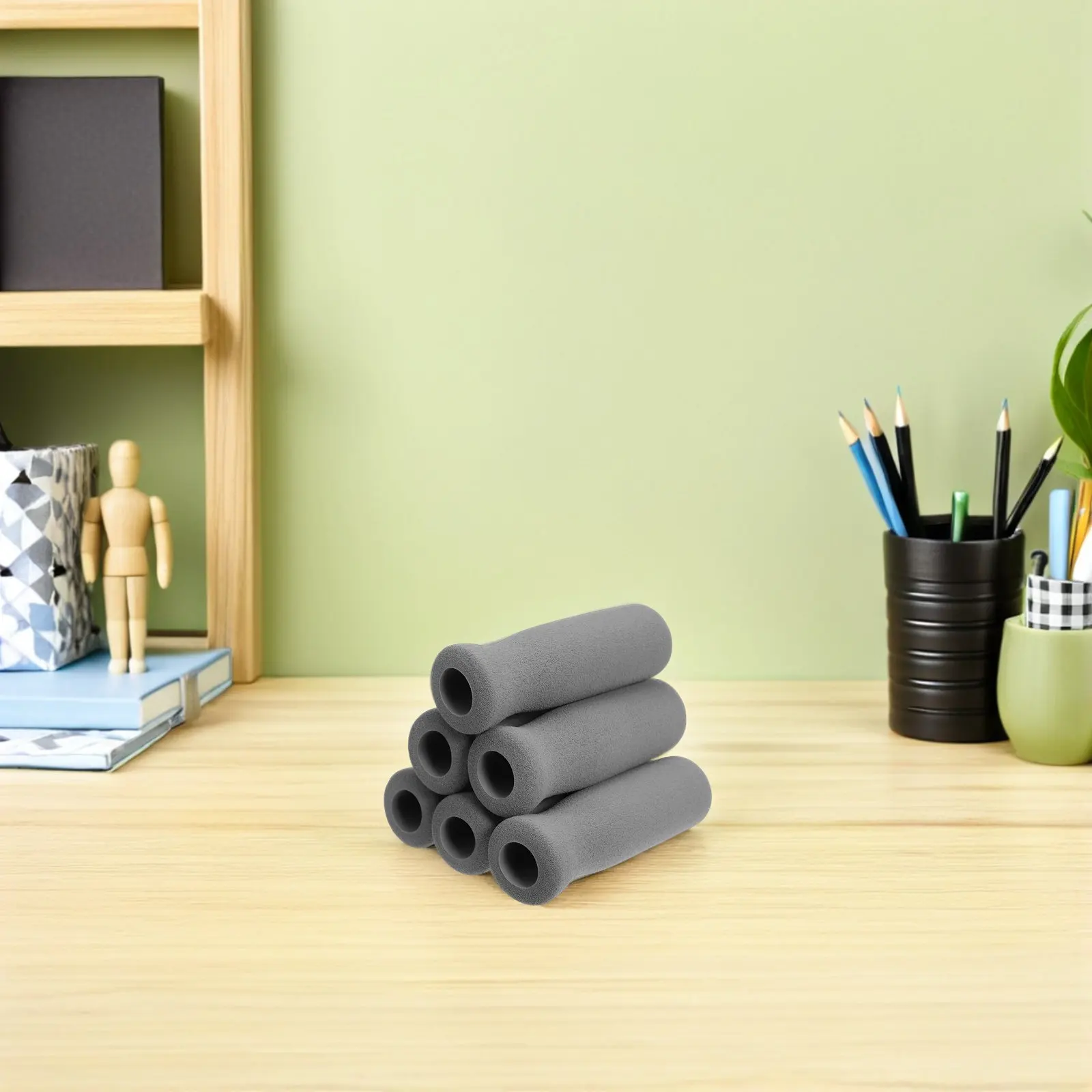 

10Pcs Ergonomic Eva Foam Cane Handle Pad Replacement Grip for Walking Canes Walkers Wheelchairs Non-Slip Comfortable Cushion