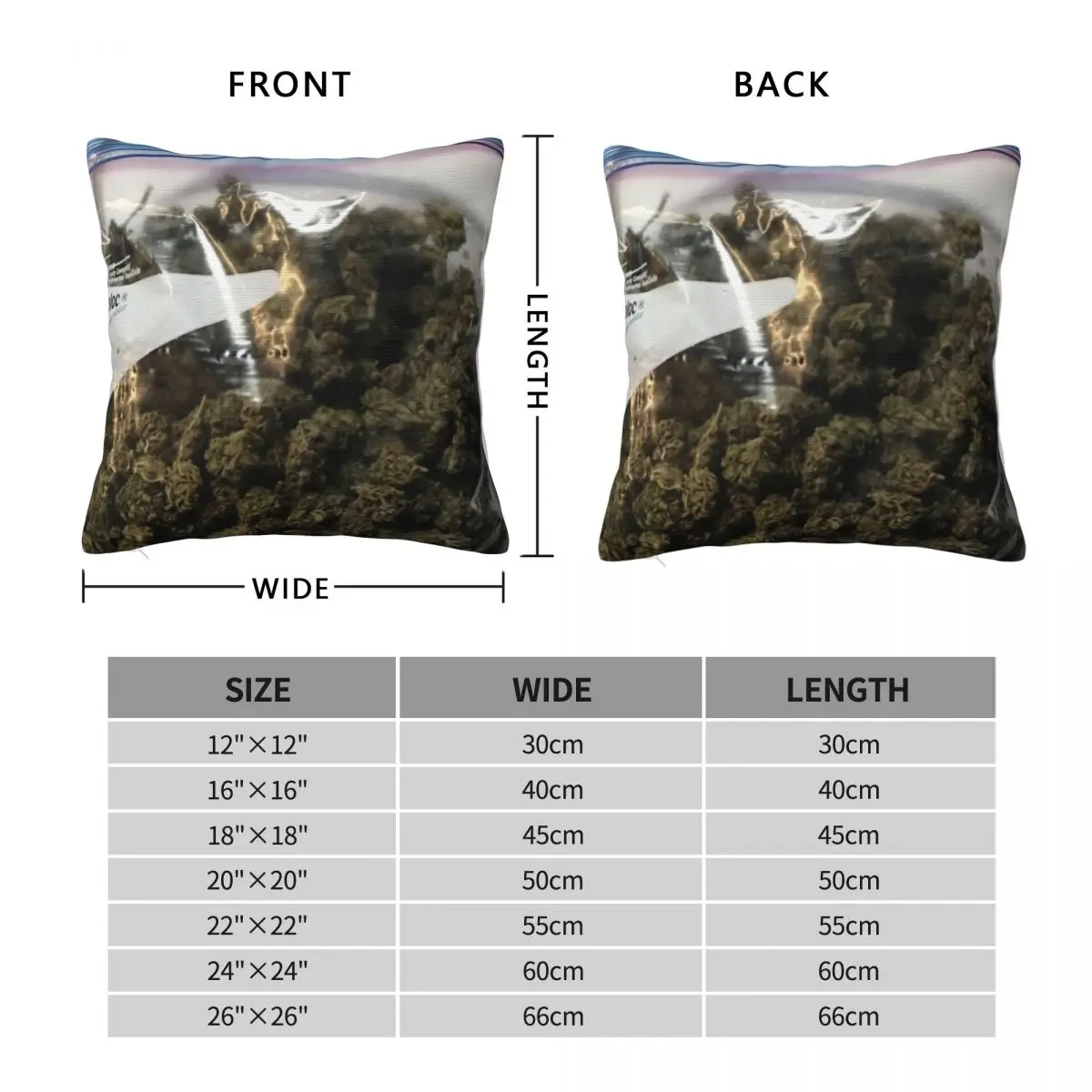 Stoner Weed Cannabis Marijuana Pillowcase Polyester Linen Velvet Printed Zip Decor Home Cushion Cover Wholesale