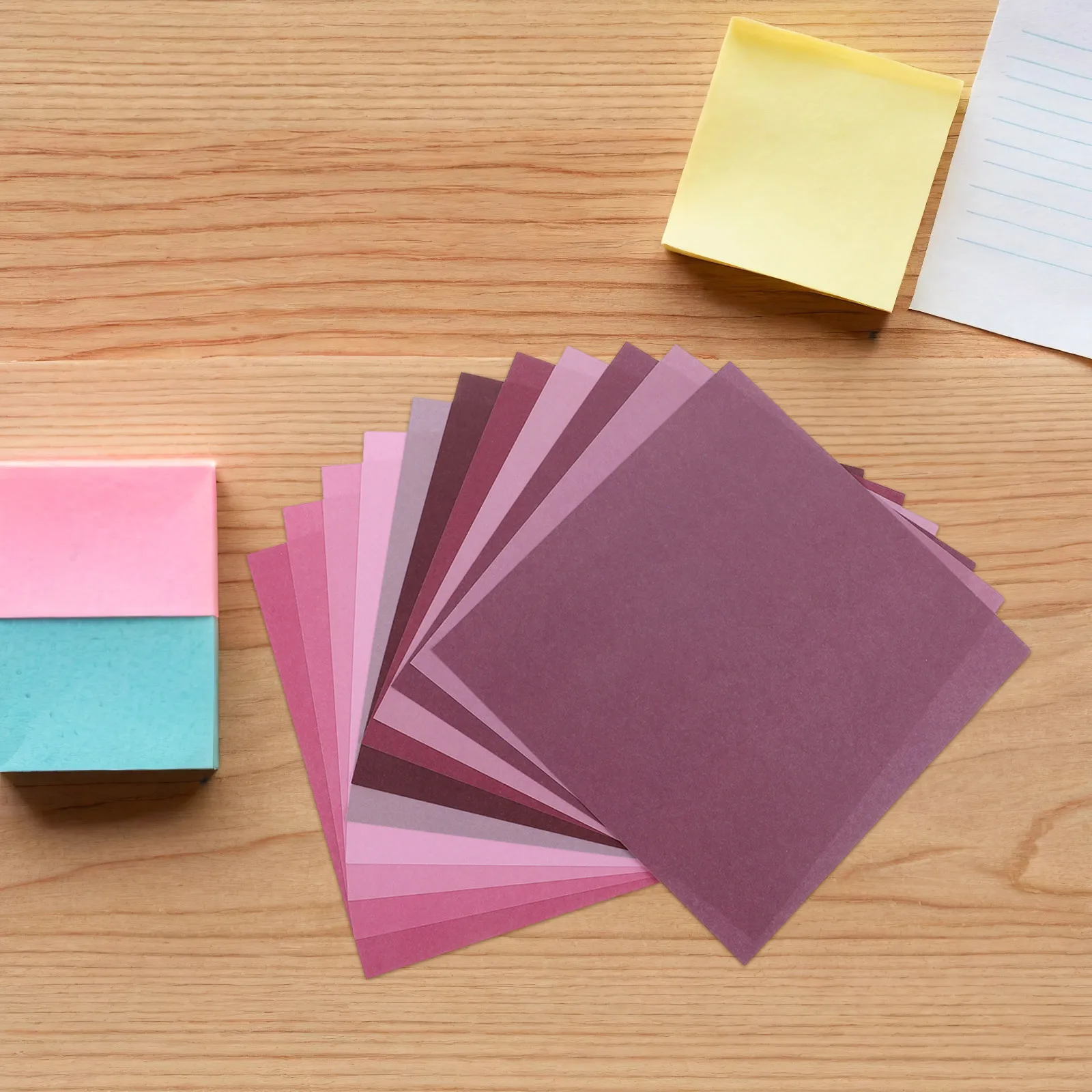 

60Pcs Folding Paper 15x15cm Premium Double Sided Origami Sheets in Pink Hues for Crafting Cards Decorations School Art Projects