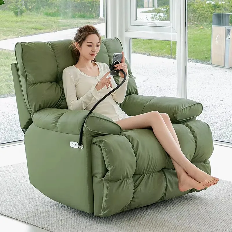 Multifunctional Sofa Living Room Model Single Leisure Lazy Sofa Rocking Chair First Class Space Super Large Cabin