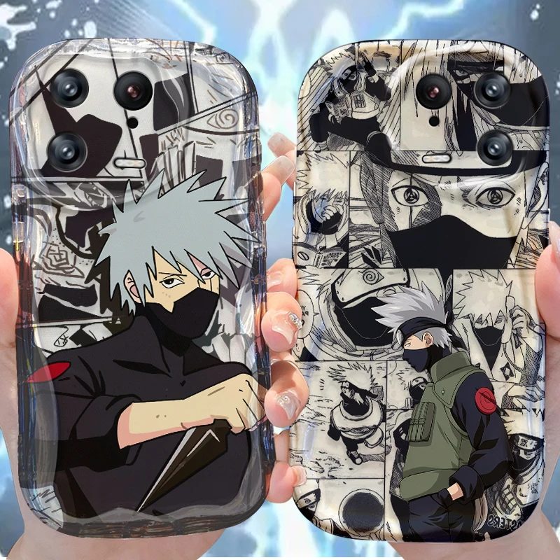 Anime N-Narutos Phone Case for Xiaomi Mi 14 13 12 Pro 11 Lite 11i 5G POCO X6 X5 X4 X3 NFC GT F6 F5 F4 F3 M4 M3 Silicone Cover