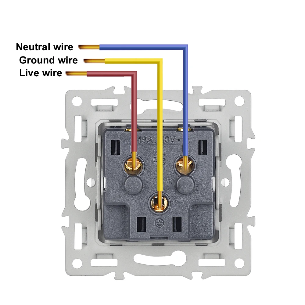 強化ガラスパネル付き電気ソケット,SRAN-EU,2入力,250v,16a