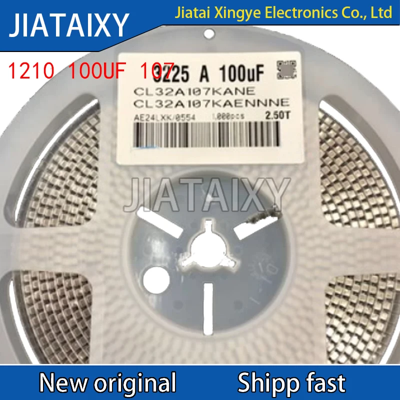 1000pcs-disk-3225-surface-mount-capacitor-1210-100uf-107k-63v-10v-16v-25v-50v-accuracy-10