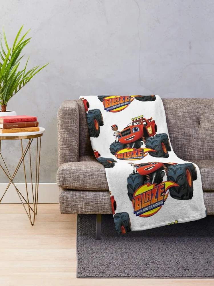 Blaze And The Monster Machines Throw Blanket Thins Sofa Throw Blankets