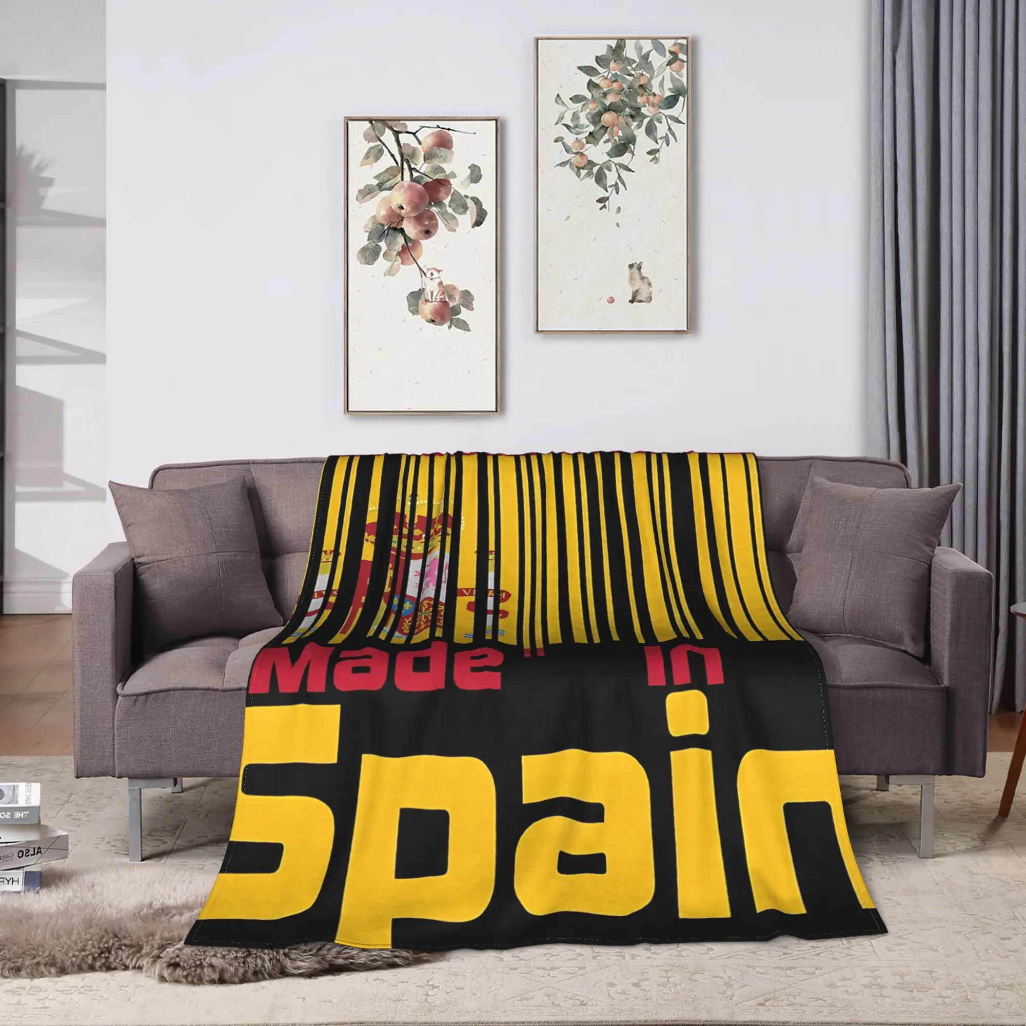 make spain great again  Blankets  Decorative Flannel Throw Blanket For Couch Bed Super Warm Design Quality Bedspread