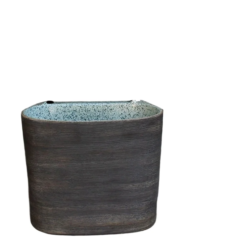 

Outdoor ceramic mop pool Balcony mop basin Household large sink Automatic launching Topa pool