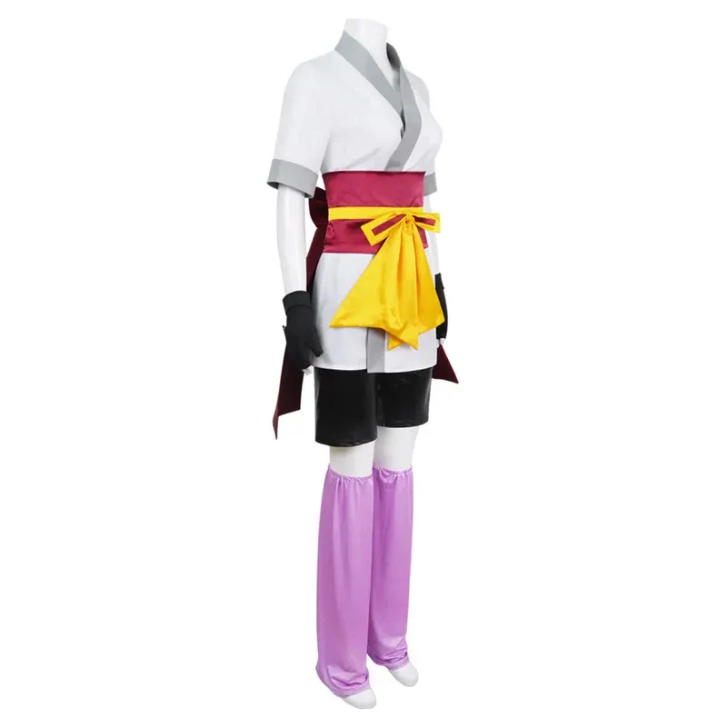 

A\5;g,8/c'6Machi Komacine White Uniform Costume Phantom Troupe Halloween Carnival Suit for Women Anime Cosplay Out5,j'8.k/4\
