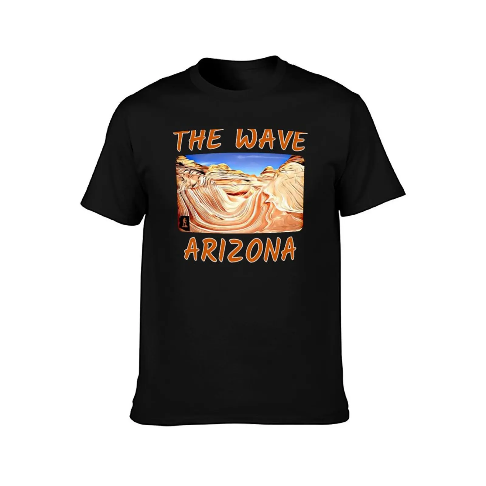 The Wave Arizona Sandstone Rock Formation Hike T-Shirt Casual Daily Graphic Tee T-Shirt
