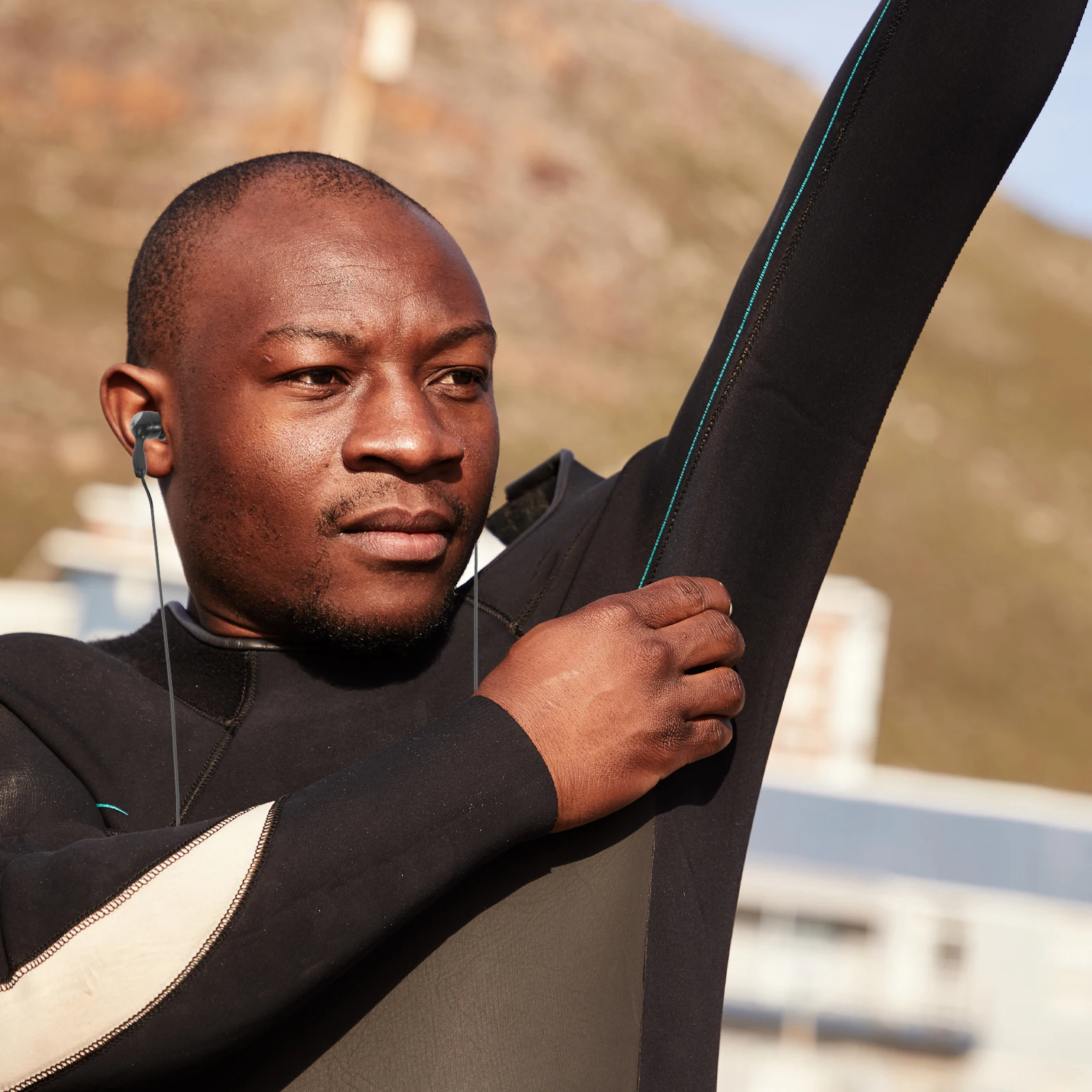 Auriculares impermeables para natación, surf, buceo, snorkel, baño, deportes acuáticos, reproductor Mp3 subacuático, uso de oreja para adultos, 2 uds.