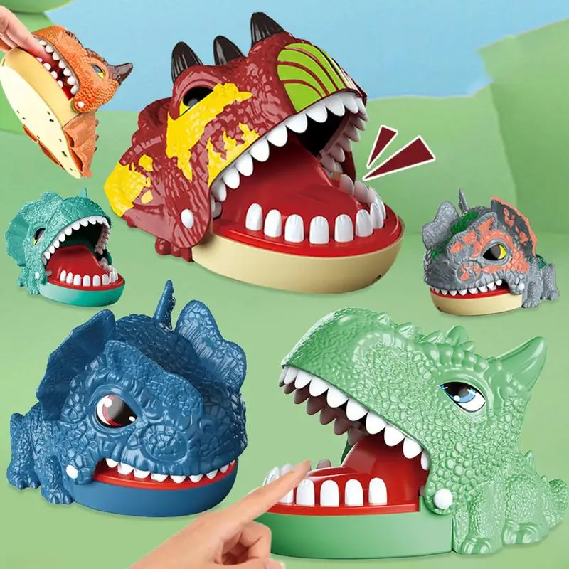 Dinosaur Teeth Toys Game Dentist Game Toys Tricky Dinosaur Biting Fun Dinosaur Interaction Toy Pressing Teeth Action Enhance