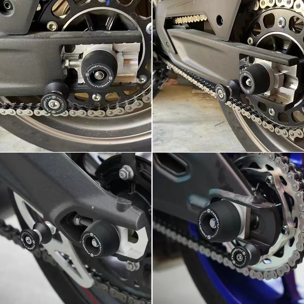 สําหรับ SUZUKI GSX-R600 R750 GSX-R1000 2005-2018 รถจักรยานยนต์ Swing Arm Swingarm Sliders Spools Paddock ขาตั้ง Bobbins Landing ป้องกัน