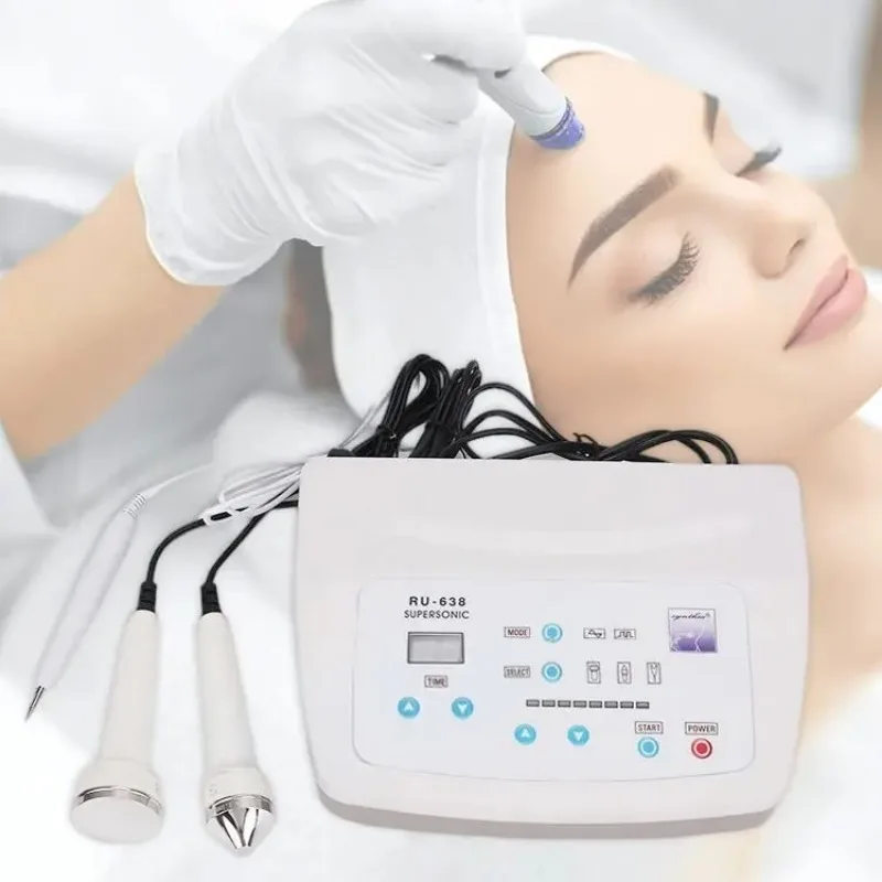 Ultrasound Waves Skin Whiten Ultrasonic Facial Massage Beauty Machine