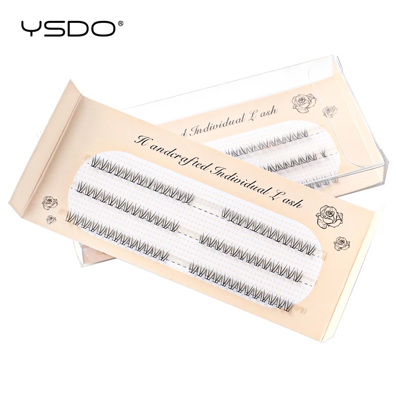 YSDO 78 Clusters Individual Eyelashes Soft Lower Eyelash Extension 4/5/6MM Lower Under Eyelash Easy Grafting Makeup Lash Cilios