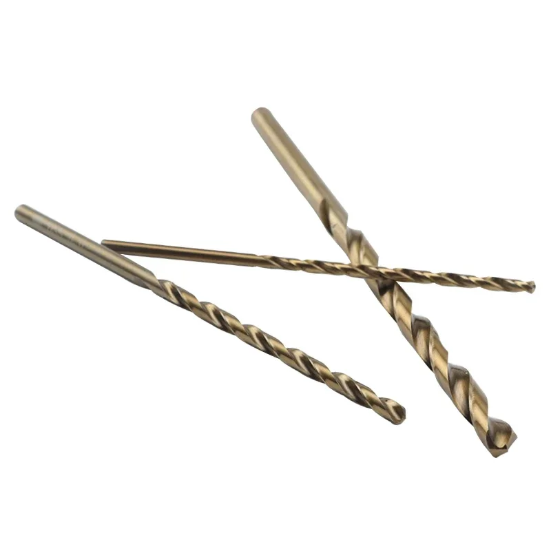Oal HSS-CO 5% コバルトドリルビット、合金鋼および鋳鉄、m35、3mm-10.5x200mm、1個