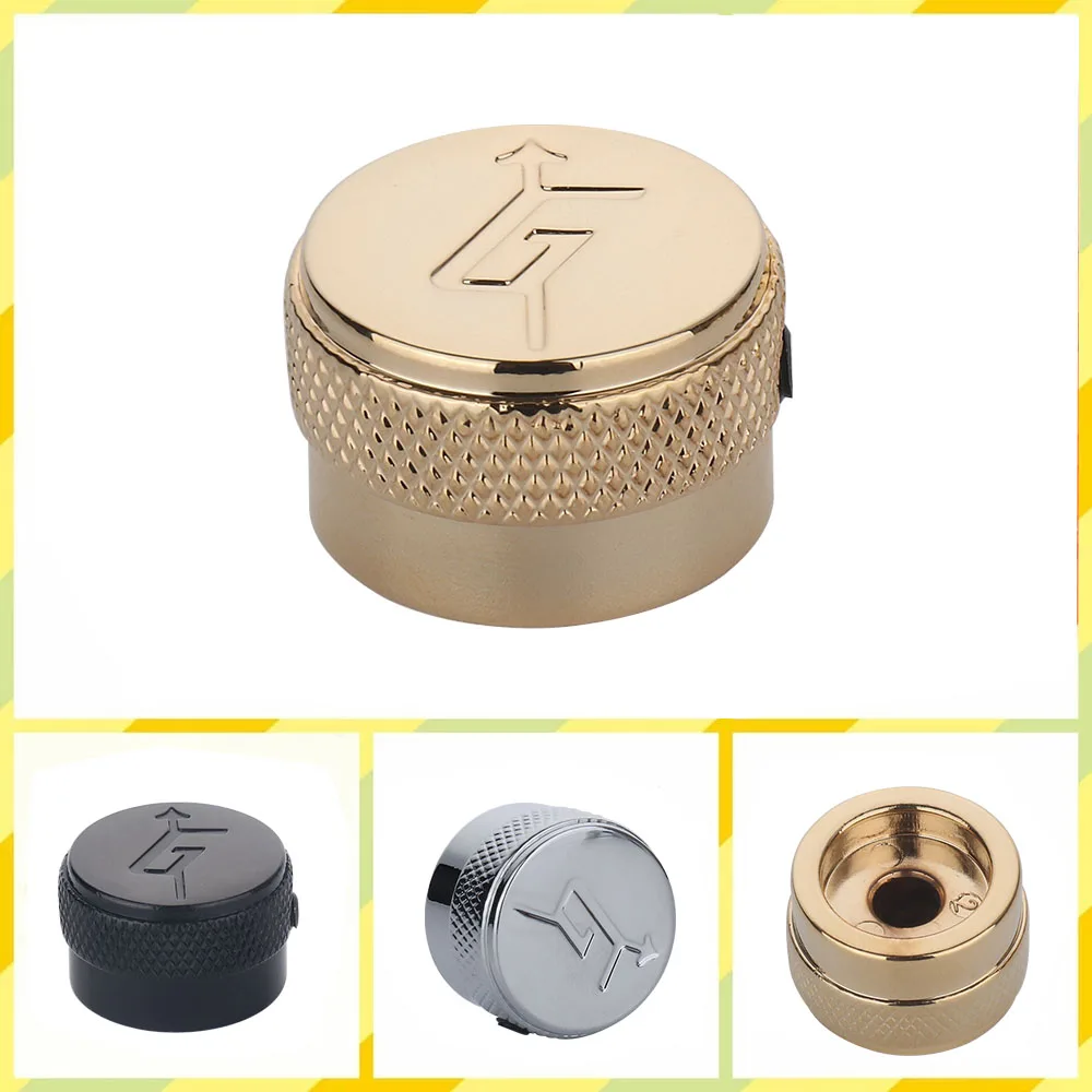 1 Pcs “Gretsch” Hollow Body Electric Guitar Knob Speed Control Volume Tone Knobs Silver Gold Black 3 Colors