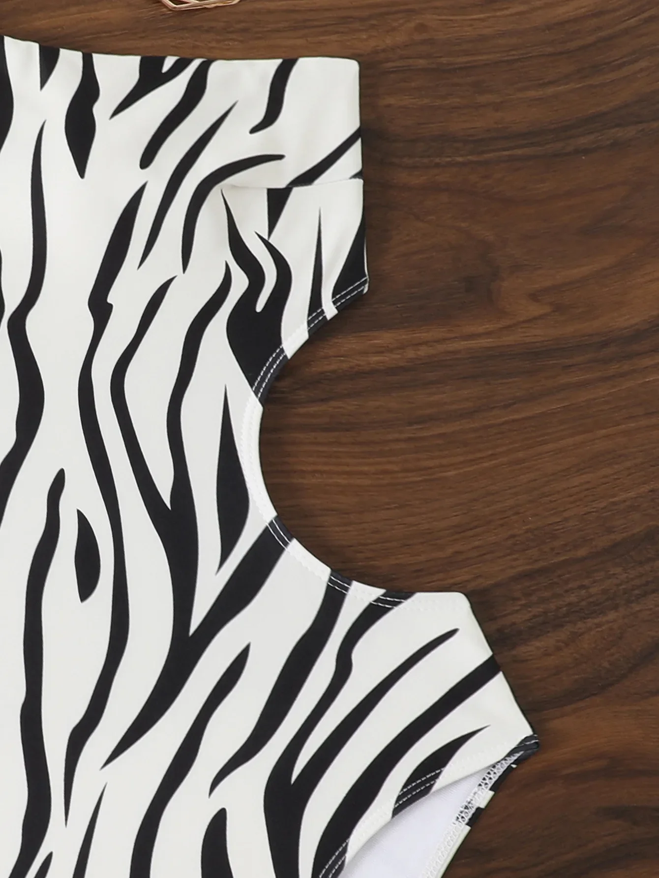 Traje de baño de una pieza con estampado de cebra, Trikini para mujer, traje de baño de un hombro, Tanga, ropa de playa, trajes de baño para mujer, vacaciones de verano 2025