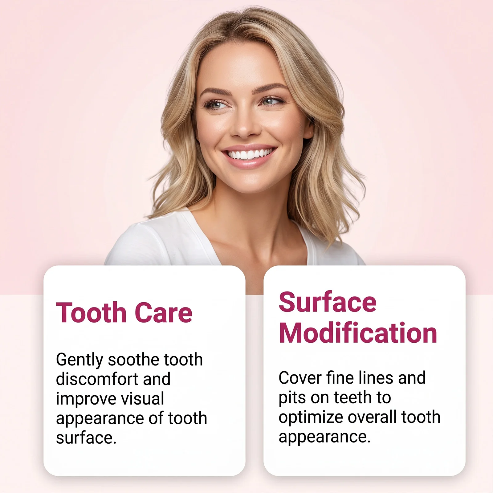 Dental Enamel Care Gel Set Tooth Repair Protection Enamel Reinforcement Daily Oral Care Teeth Surface Cavity Restoration Serum