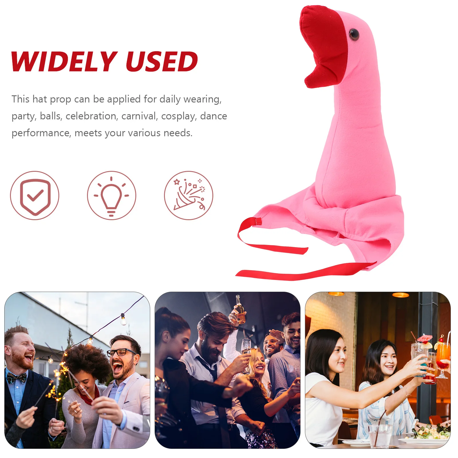 

Big Goose Head Cover Hat Other Wedding Supplies Funny Cotton Party Costume Headwear Cute Caps