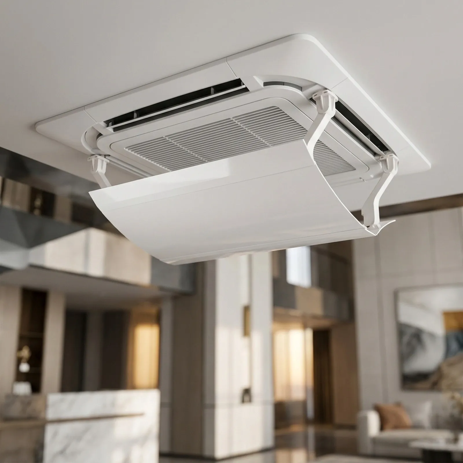 Airflow Control Adjustable Airflow Shield AC Wind Deflector Energy Efficiency Booster Adjustable Wind Direction