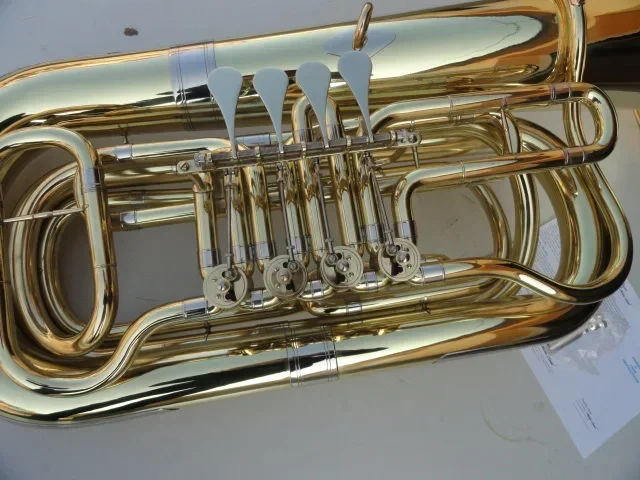 

2025 Professional 6/4 BBb Tuba 5 Valve Independent System
