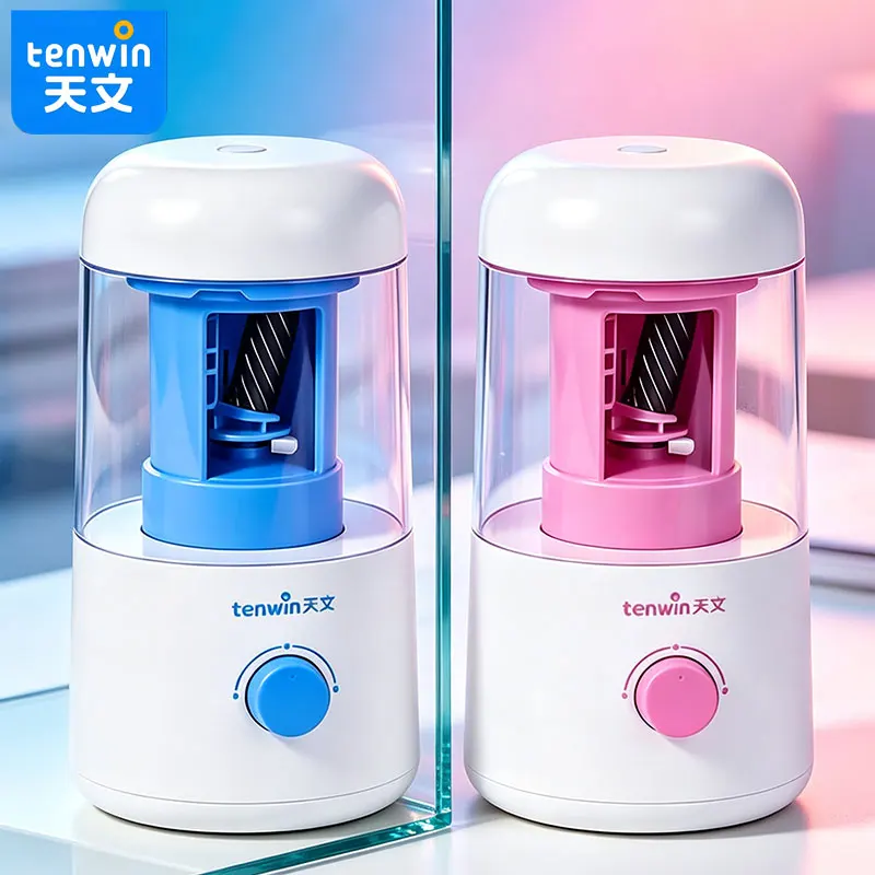 Tenwin Electric cutting pen knife Children's independent easy operation volume pen tool Long life to cut hundreds of pen