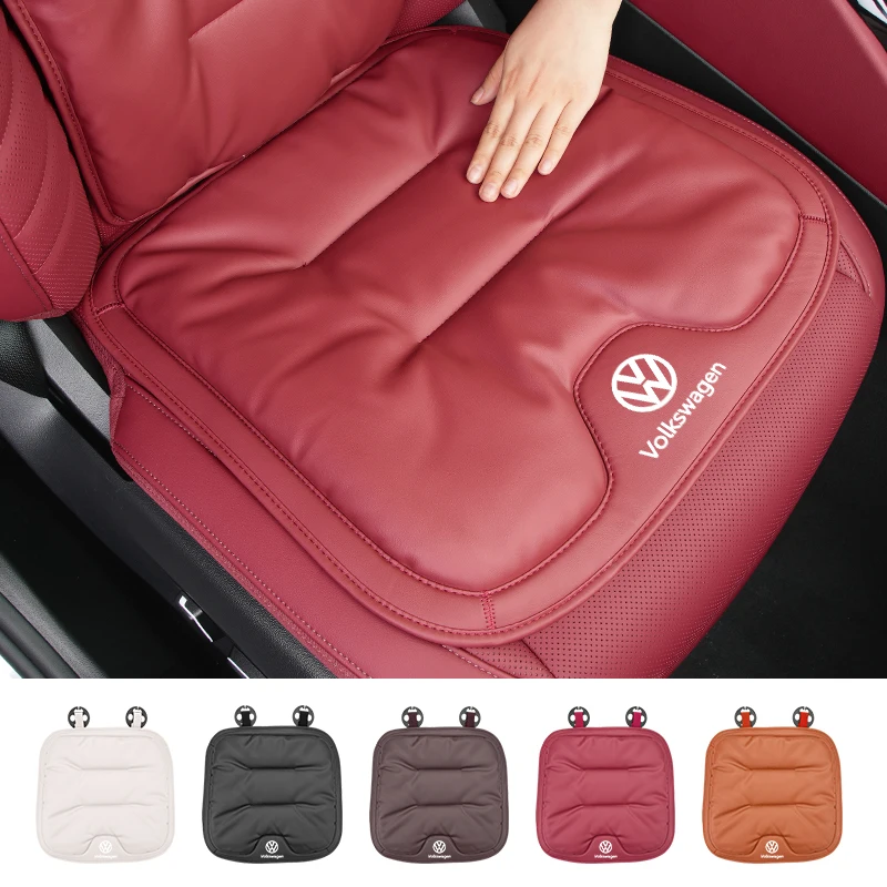 Car Velvet Soft Seat Cover Front Rear Cushion Protector Pad For VW R Golf mk5 Passat Scirocco Polo Jetta GTE GTI Tiguan CC T-ROC