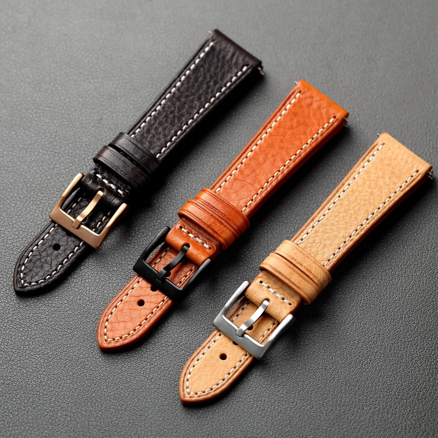 Handmade Italian MBOX leather - Leather Strap Quick Release 评论和价格
