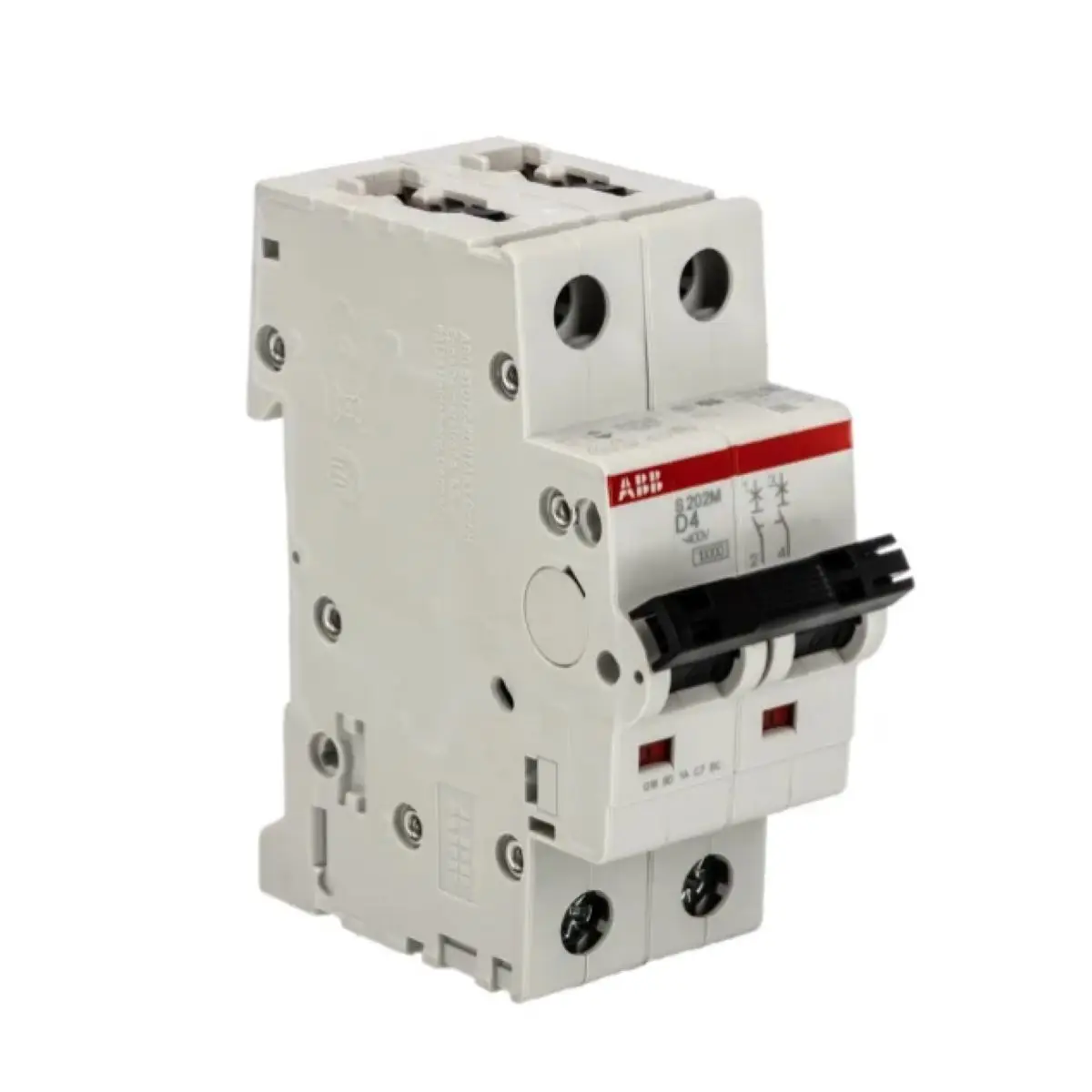 

S202M-D4 10113480 2CDS272001R0041 Миниатюрный автоматический выключатель - S200M - 2P - 4 A - D - (AC) 10 кА