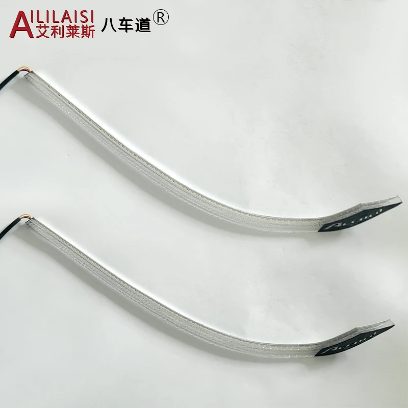 Aililaisi LED Headlights Turn Signals Daytime Running Lights White Day Yellow Signal for Honda Accord 9.5 Generation 6V Strip