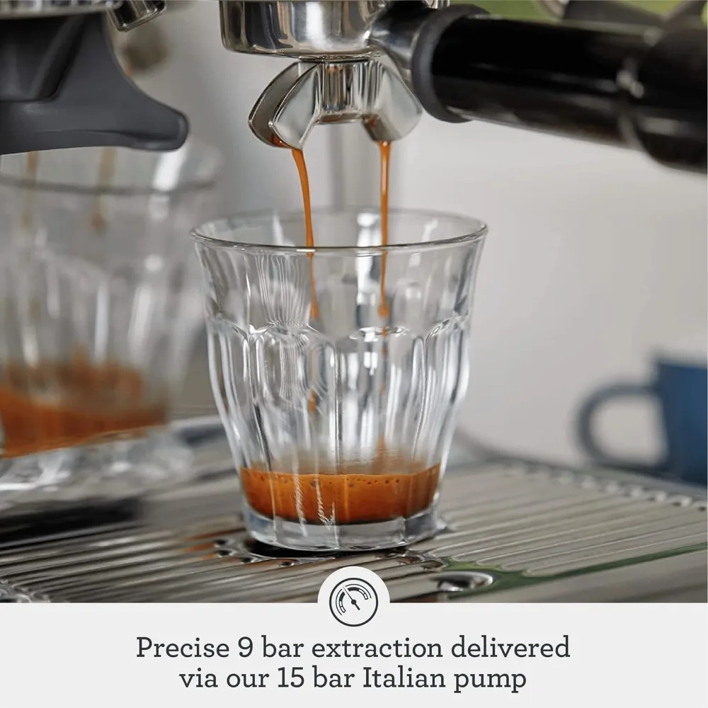 Barista Express aço inoxidável Espresso Machine, BES870XL, escovado